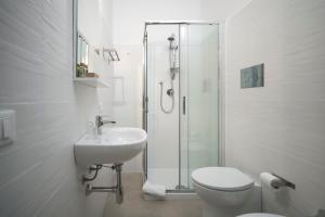 Koupelna v ubytování B&B Z'Angelina