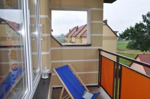 Balkon lub taras w obiekcie Apartament Wrzos