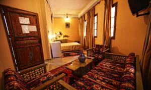 Postel nebo postele na pokoji v ubytování Hotel Club Hanane