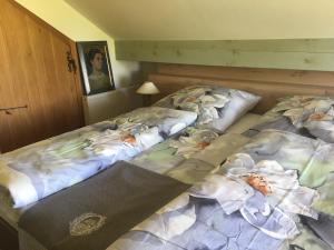 Postel nebo postele na pokoji v ubytování fermette