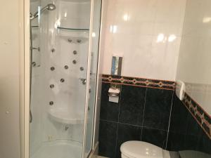Koupelna v ubytování Hotel Al Ritrovo