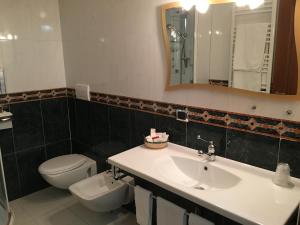 Koupelna v ubytování Hotel Al Ritrovo