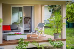 Giardino di Villas Coco Beach Praslin