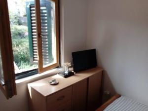 TV a/nebo společenská místnost v ubytování Apartman" Afrodita"