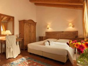 Llit o llits en una habitació de Villa Toderini