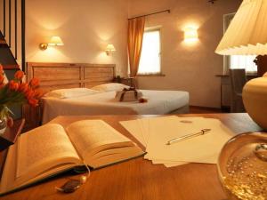 Llit o llits en una habitació de Villa Toderini