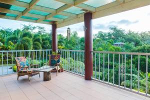 Balcone o terrazza di Samoan Highland Hideaway