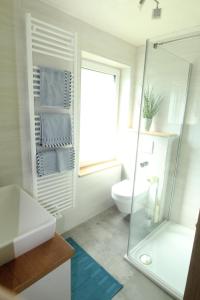 A bathroom at Kusternighof