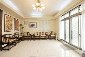 Khu vực ghế ngồi tại Yun Siang Ju Homestay