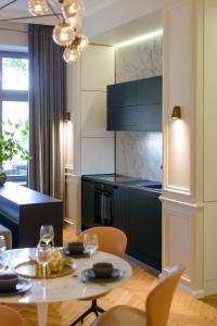 TV a/nebo společenská místnost v ubytování apartament PAULOVE