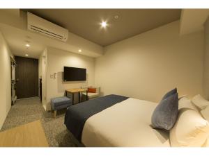 Televiisor ja/või meelelahutuskeskus majutusasutuses Tokyu Stay Takanawa Shinagawa Area