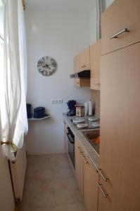Köök või kööginurk majutusasutuses Pension & Ferienwohnung "Villa Agnesruh"