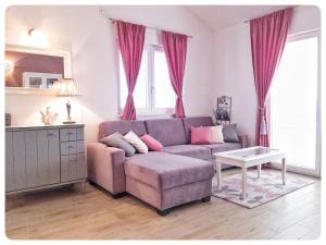 Posezení v ubytování Apartment Nadoveza