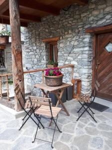 Αίθριο ή υπαίθριος χώρος στο La casa di nonno "cien"