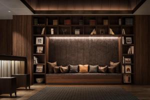 Posezení v ubytování Nest Hotel Tokyo Hanzomon