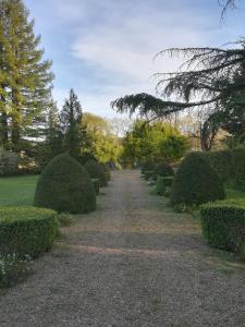 Zahrada ubytování Maison Angulus Ridet