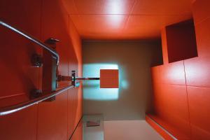 A bathroom at Villa Menelaos
