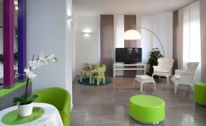 Posezení v ubytování Hotel Milano Palmanova