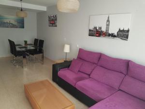 O zonă de relaxare la Apartment in South Aguadulce - Beach