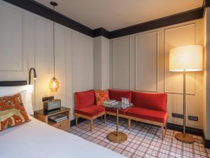 Wittmore Hotel - Adults Only, Small Luxury Hotels客房内的一张或多张床位