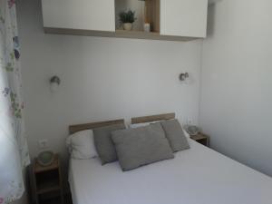 Cama o camas de una habitación en Camping El Torres