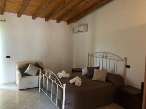 Posezení v ubytování Casa Vacanze Alcantara + 37 fotografií