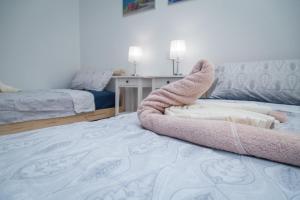 A bed or beds in a room at Apartment SolMar