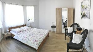 Postel nebo postele na pokoji v ubytování Haus Sonnenschein