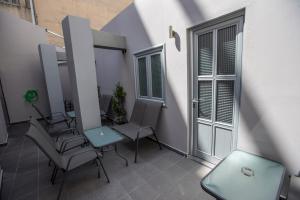 Posezení v ubytování Trendy Living in Monastiraki