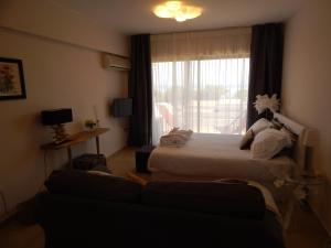 Postel nebo postele na pokoji v ubytování Apartments Aliki