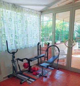 Palestra o centro fitness di Panormus holiday home Mondello