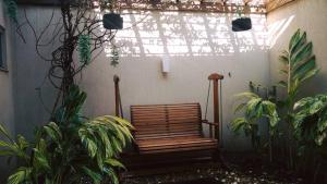 Um jardim em Hotel Jardim