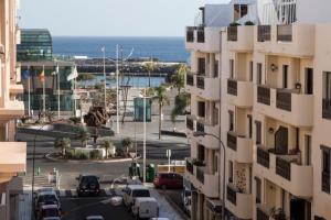 En generel havudsigt eller havudsigten taget fra lejligheden