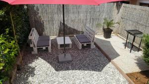Patio nebo venkovní prostory v ubytování Apartment Korado