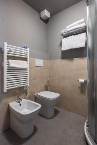 Koupelna v ubytování Affittacamere Ambra