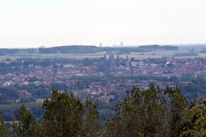 Nespecifikovaný výhled na destinaci Mont-Saint-Aubert nebo výhled na město při pohledu z hotelu