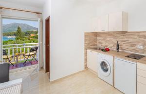 Kuchyň nebo kuchyňský kout v ubytování Apartments Elica