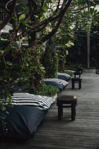 Zahrada ubytování The Vira Bali Boutique Hotel & Suite