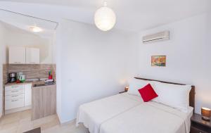 Kuchyň nebo kuchyňský kout v ubytování Apartments Elica