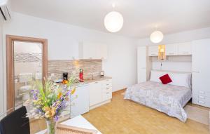 Kuchyň nebo kuchyňský kout v ubytování Apartments Elica