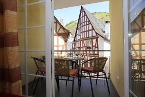 Un balcon sau o terasă la Gutshof Zenz