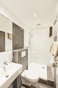 Koupelna v ubytování Hotel Imperial