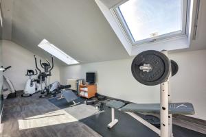 The fitness centre and/or fitness facilities at Hotel Residenz Limburgerhof