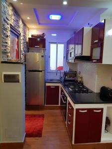 Nhà bếp/bếp nhỏ tại APPARTEMENT "DINA" Kélibia