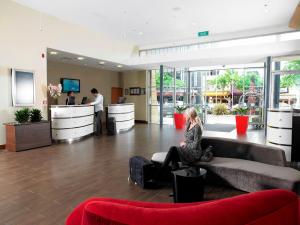 Posezení v ubytování Novotel Tainui Hamilton