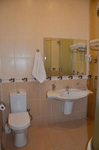 A bathroom at Ganja Hotel
