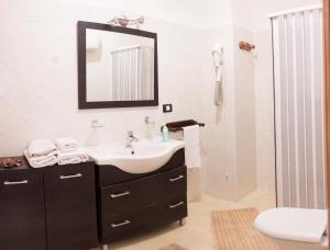 Koupelna v ubytování AL BORGO VACANZE B&B