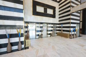 Restaurace v ubytování Burj Al Saif Hotel ـ فندق برج السيف
