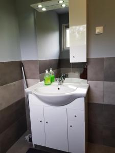 Kúpeľňa v ubytovaní Apartamenty u Bodzia