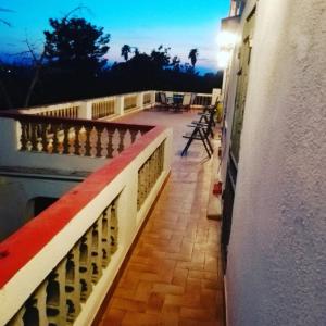 Balkón alebo terasa v ubytovaní Villa Gómez